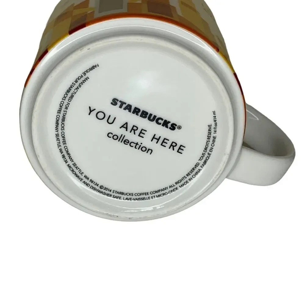 Starbucks 2014 Collection Mug You Are Here Los Angeles